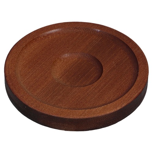 Round wood coaster - wood,