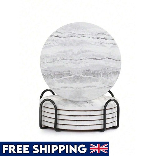 Marble ceramic coasters - coasters, of