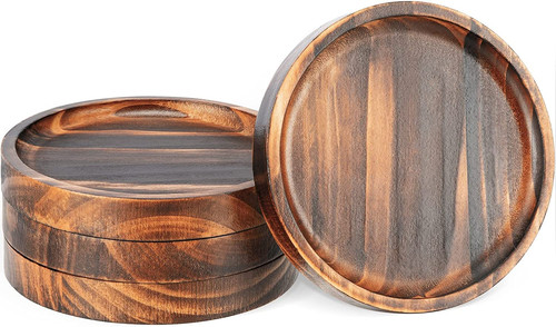 Set acacia wood drink - set, of