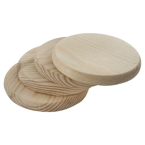 Decorative wooden round drink - decorative,