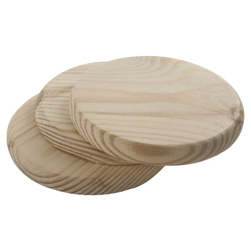 Decorative wooden round drink - decorative,