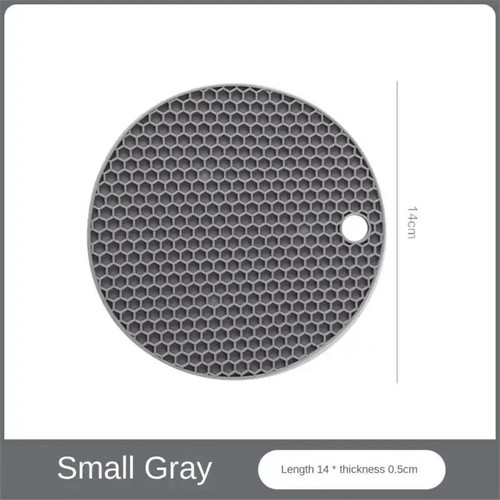 Pot holder round - round, silicone
