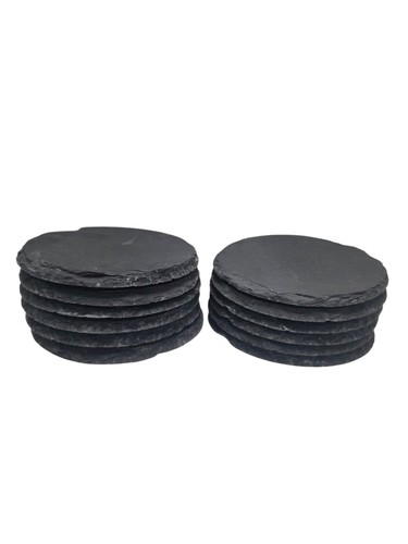 Natural slate round - natural,