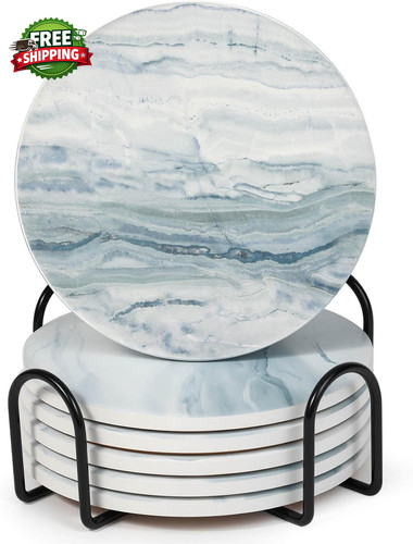 Drink coasters with holder for - coasters,