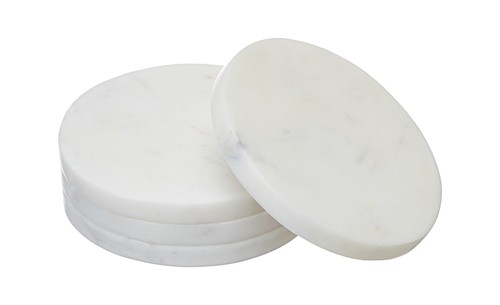 Marble coasters set - set, 4,