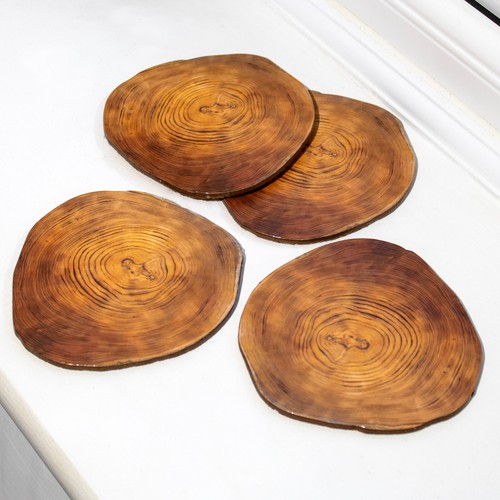 Pack wild wood coasters - 4,