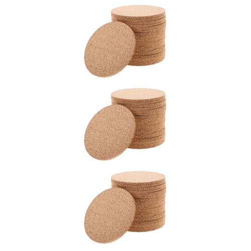 Reusable cork coasters 150pcs - reusable,