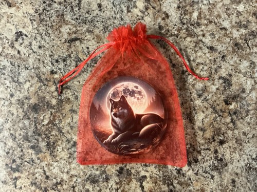 Pcs wildlife wolf coasters - pcs,