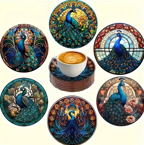 Drink cup coasters set design - coasters,