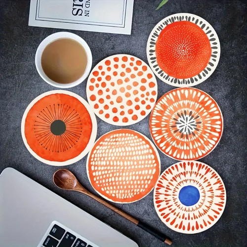 Pcs 4in abstract round - pcs,