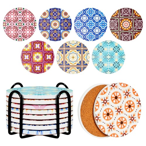 Set ceramic coasters for - set, of
