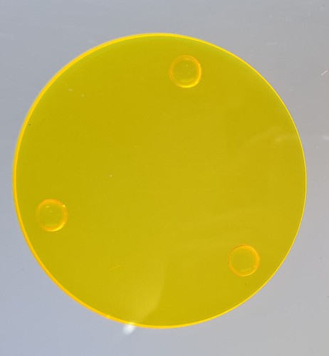 Round acrylic coasters - acrylic,