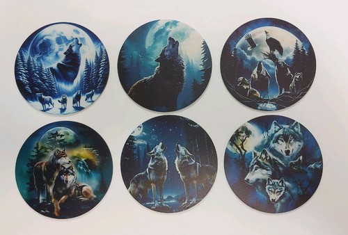 Acrylic coasters round - acrylic,